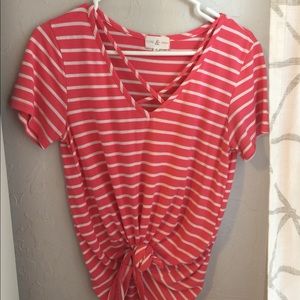 Super cute striped tee!!